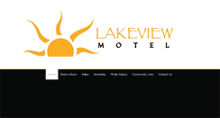 Desktop Screenshot of lakeviewmotel.ca